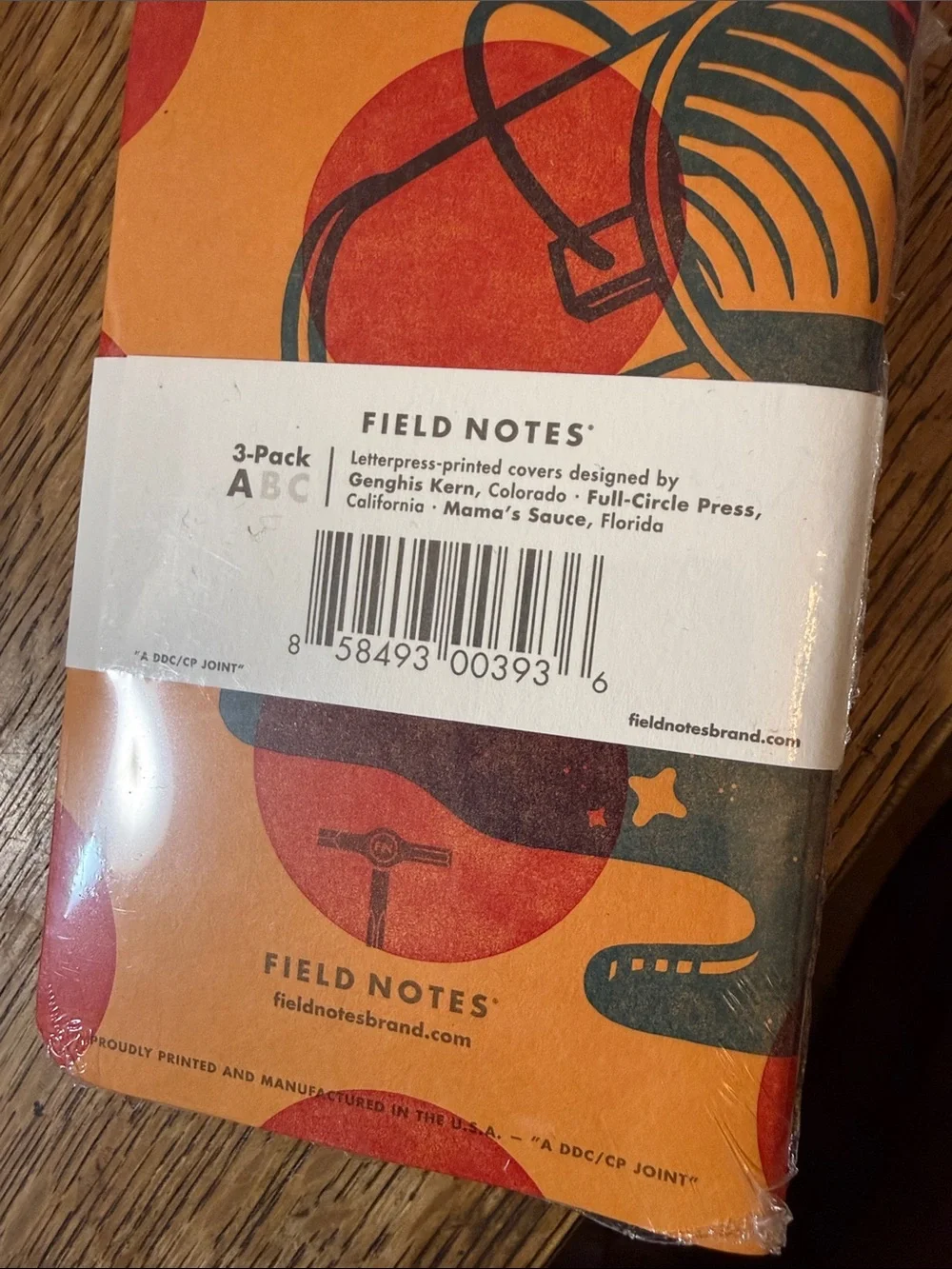 Field Notes Letterpress Memo